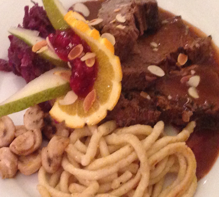 Wildschweinsauerbraten